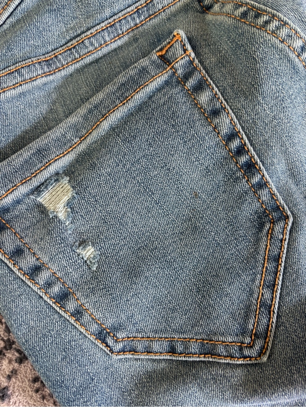 Hollister Co. High Waist Flare Distressed Jeans - Picture 8 of 9